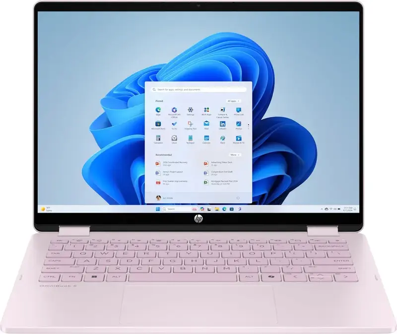 Ноутбук HP OmniBook 5 Flip 14-fp0006ua Powder Pink D16C4EA